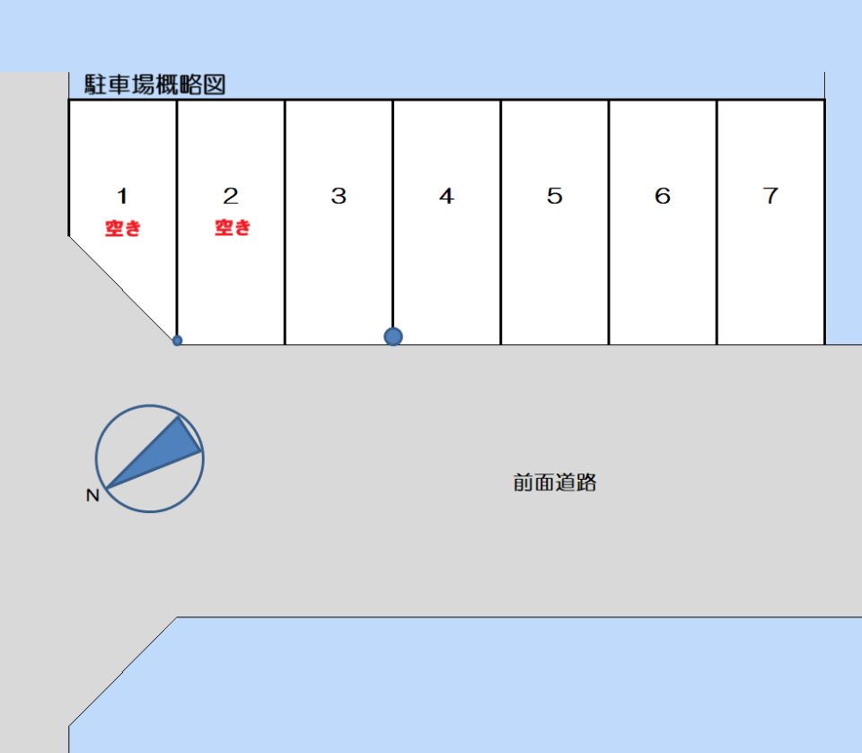 東近江市宮荘町　月極駐車場