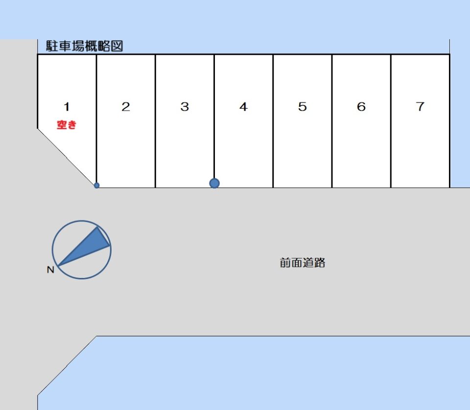 東近江市宮荘町　月極駐車場