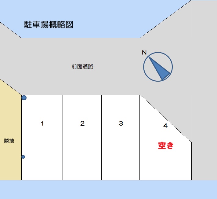 東近江市佐生町　月極駐車場