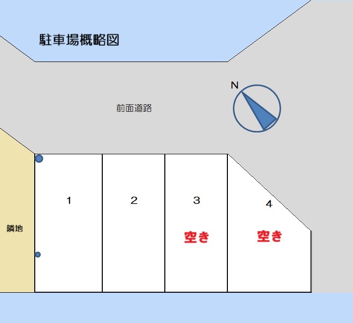 東近江市佐生町　月極駐車場